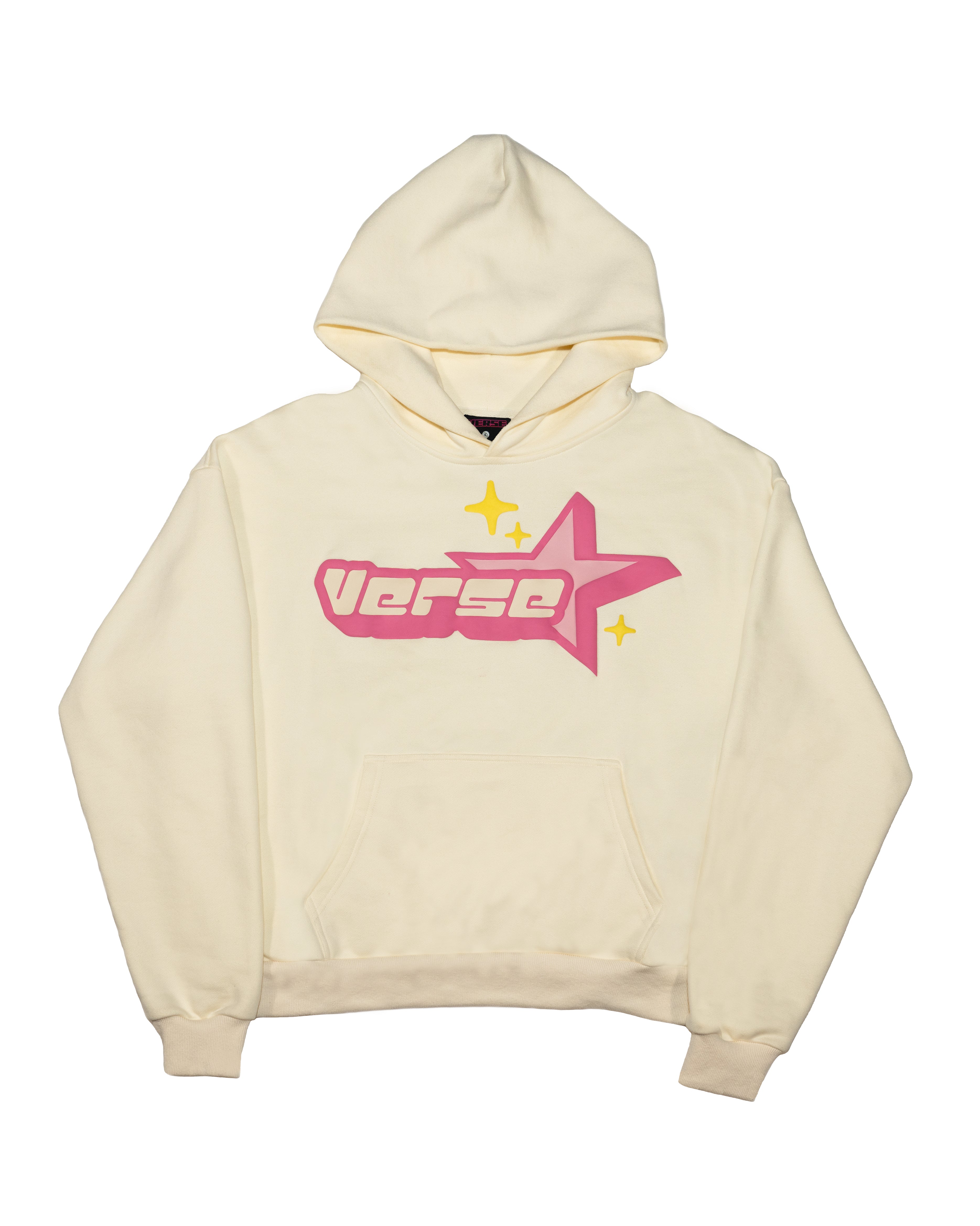 Cream Verse Star Hoodie